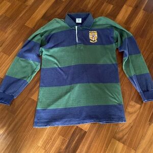 Men’s Cambridge University rugby polo long sleeved shirt